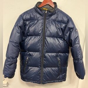 GAP Dark Blue Down Filled Puffer Jacket Youth‎ 14-16